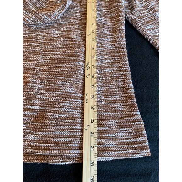 Christopher & Banks Womens Long Sleeve Zip-Up Knit Jacket Size Large - Picture 4 of 15